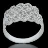 18K White Gold Diamond Dress ring - 2