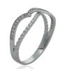 18K White Gold Diamond Dress ring - 4