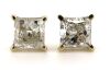 14K Yellow Gold, 1.98ct TDW Diamond, Stud Earrings