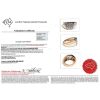 14K Rose & White Gold and Diamond, Gents Ring - 4