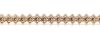 14K Rose Gold, 6.78ct TDW Diamond, Cluster Style Bracelet - 4