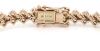 14K Rose Gold, 6.78ct TDW Diamond, Cluster Style Bracelet - 6