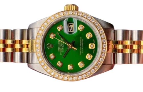 Rolex Datejust, 26mm ladies watch, Green Dial #MK1360