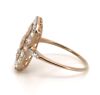 14K Rose Gold and Diamond, Art Deco Statement Ring - 2