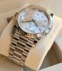 Rolex Day Date 228239 White Gold Baguette Dial - 4