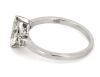 14K White Gold and Diamond, Trilogy Ring - 2