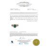 14K Rose Gold, Emerald and Diamond, Vintage Inspired Ring - 4