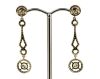 14K Yellow Gold, Light Fancy Yellow Diamond, Drop Earrings - 3