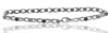 9K White Gold Black Diamond link bracelet