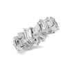 18K White Gold 4.17 Ct TDW Lab Diamond Eternity ring - 2