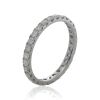 18K White Gold Diamond Eternity Ring - 2