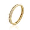 18K Yellow Gold Diamond Eternity Ring - 2