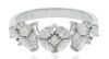 18K White Gold Diamond Dress Ring