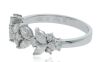 18K White Gold Diamond Dress Ring - 2