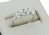 18K White Gold Diamond Dress Ring - 5