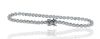 18K White Gold TDW 3.19 ct Lab Diamond Tennis Bracelet - 3