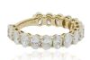 18K Yellow Gold 3.15ct Lab Diamond band ring - 2