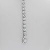 18K White Gold 11Ct TDW Lab Grown Diamond Tennis Bracelet - 5