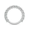 18K White Gold 1.66ct TDW Lab Grown Diamond set band - 3