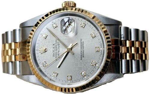 Rolex Datejust 36 12633 Computer Diamond Dial 1990