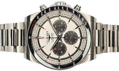 Longines Conquest Panda Chronograph