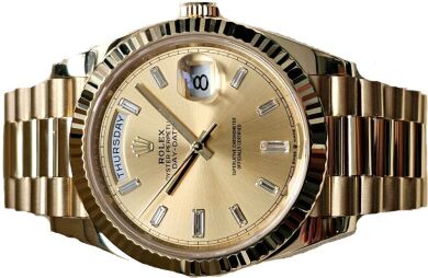 Rolex Day Date 228238 Baguette Dial 2023