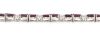 14K White Gold, Ruby and Diamond, Line Bracelet - 3