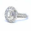 18K White Gold Diamond Ring - 3