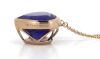 14K Rose Gold, Tanzanite and Diamond, Heart Shaped Pendant Necklace - 3