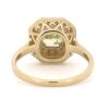 14K Yellow Gold, Fancy Yellow Diamond, Double Halo Ring - 3