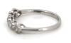 14K White Gold and Diamond, Band Ring - 2