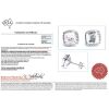 14K White Gold, Morganite and Diamond, Halo Stud Earrings - 4