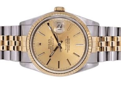 Rolex Datejust Tiffany & Co Dial 16233 Box and Papers (1993)