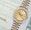 Rolex Datejust Tiffany & Co Dial 16233 Box and Papers (1993) - 4