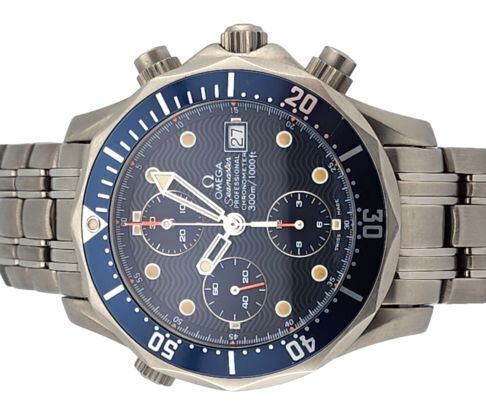 Omega 2298.80 Seamaster Diver 300 M Chronograph 41mm Titanium