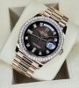 Rolex Day Date 36 128345RBR Brown Ombre Diamond Dial - 2