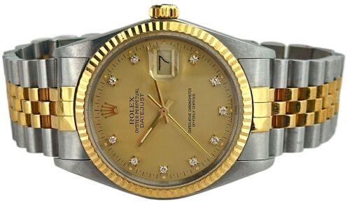 Rolex Datejust 36 Diamond Dial 1987