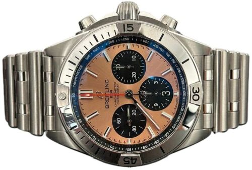 Breitling Chronomat B01 Salmon