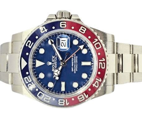 Rolex GMT Master II White Gold Blue Dial 126719BLRO Pepsi (2020)