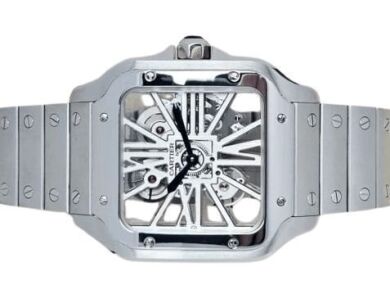 Cartier Santos De Cartier Skeleton WHSA0015 (2022)