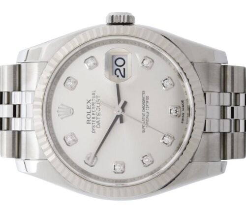 Rolex 116234 Datejust Diamond Dial 36mm