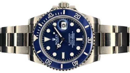 Rolex Submariner 116619LB White Gold 'Smurf'