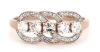 14K Rose Gold, Diamond, Eternity Ring