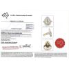 14K Yellow Gold, Fancy Light Yellow Diamond, Halo Ring. - 5