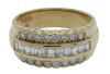 18K yellow gold diamond eternity ring