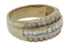 18K yellow gold diamond eternity ring - 2