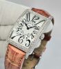 Franck Muller Long Island 18k White Gold Diamond Set - 4