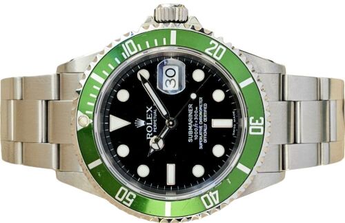 Rolex Submariner 16610LV Kermit RSC Serviced