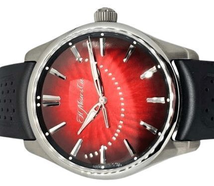 H Moser & Cie. Pioneer Centre Seconds Mad Red