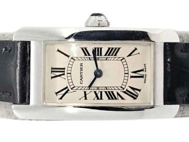 Cartier Tank Americaine White Gold 2489